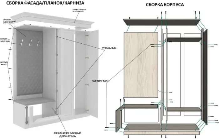 Прихожая "Сорренто"